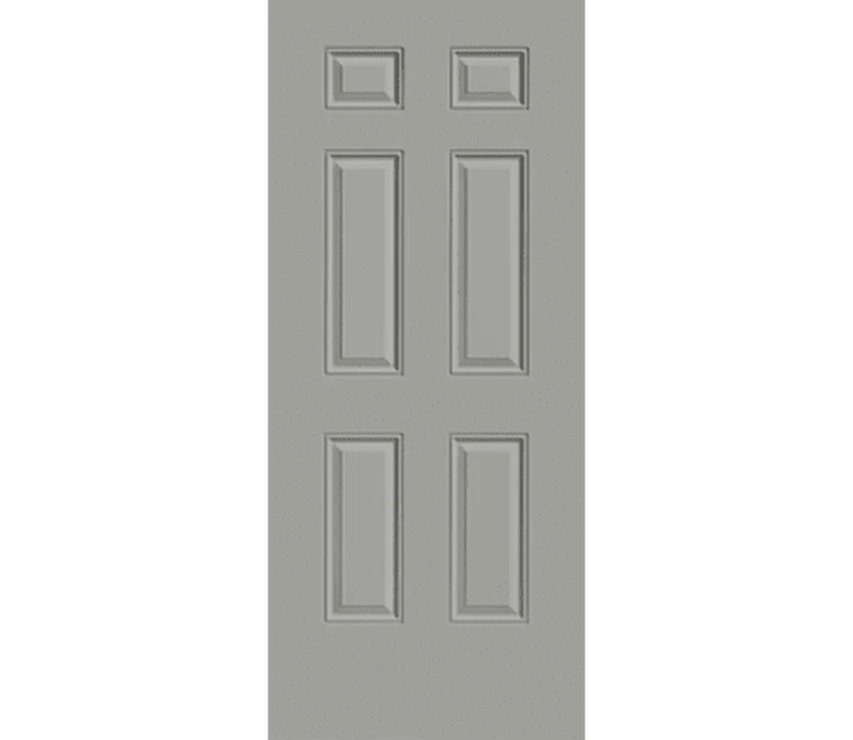 Lawrence 6 Panel Steel Entry Door