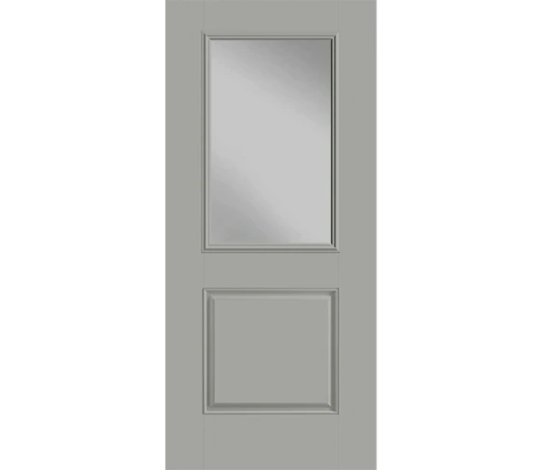 Lawrence Half Light 1 Panel Fiberglass Entry Door