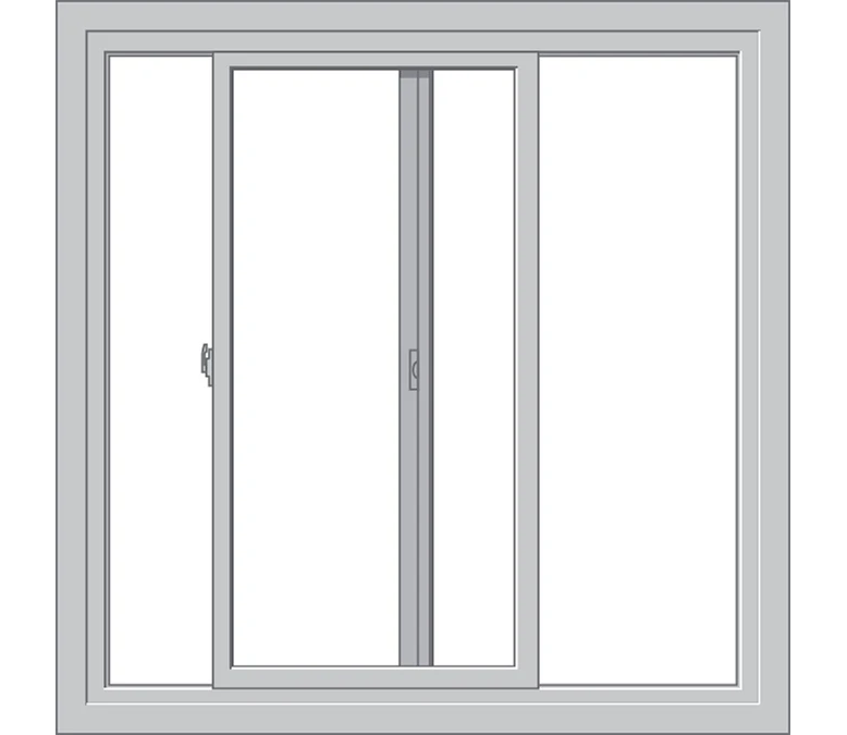 Lawrence Pella Hurricane Shield Series Vinyl Sliding Window