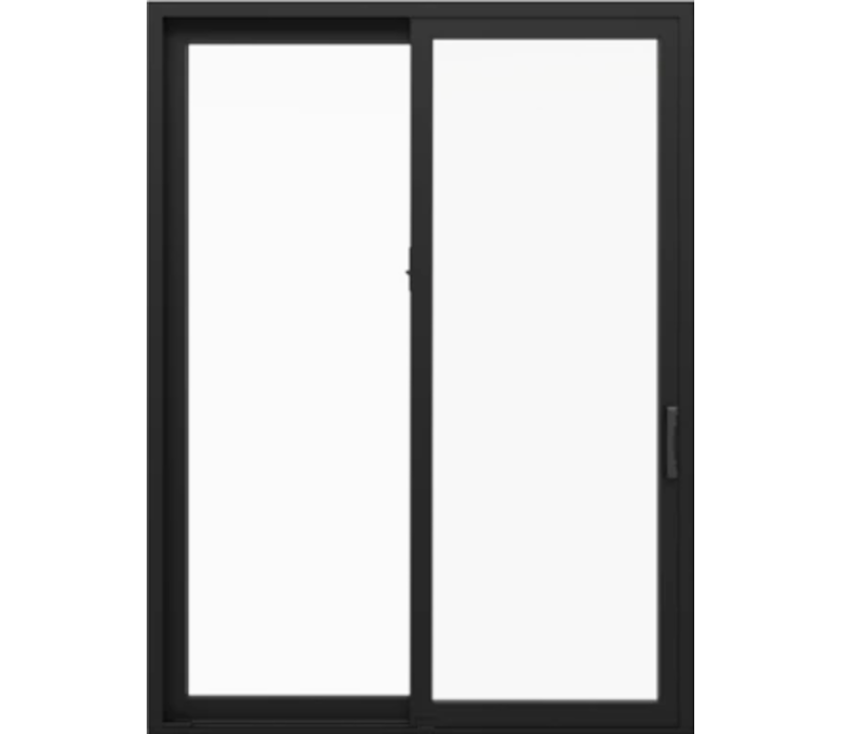 Lawrence Pella Impervia Fiberglass Sliding Patio Door